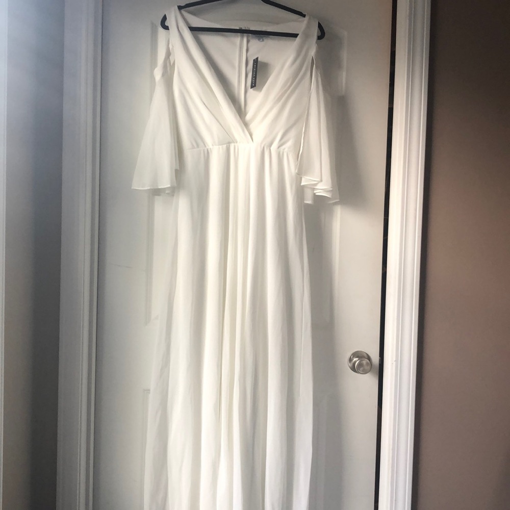 Multi Purpose White Dress